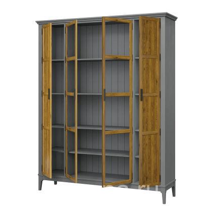 Шкаф для книг Квадро-С 422Ф